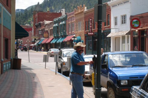 Rooster in Deadwood