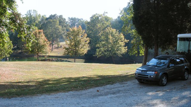 View from our campsite