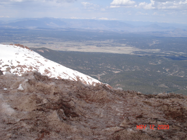 View from the about 12, 000 ft.