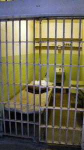 The cells measured 9ft X 5ft X 7 ft tall.