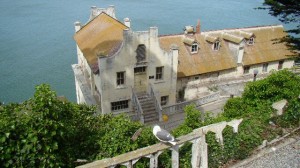 Different building around the island served as housing for prison employees.