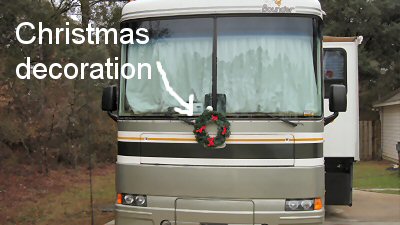 Decorated coach